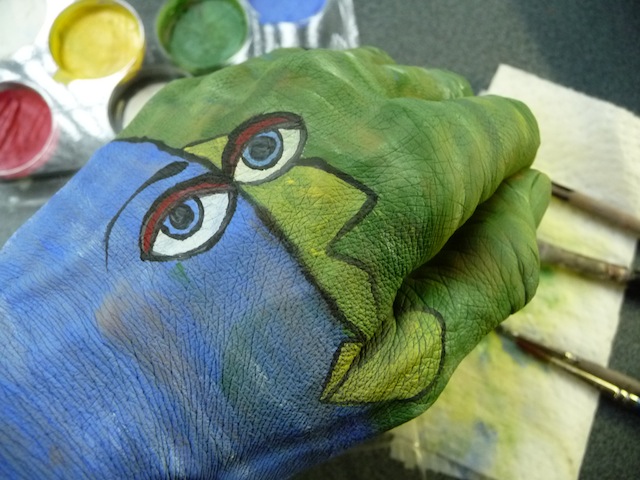 hand painting
