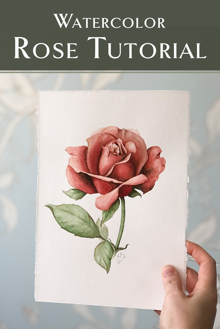 rose painting