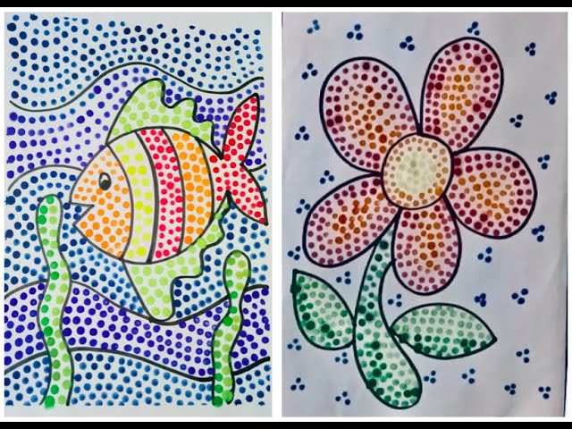 Dazzling Creations: Exploring the World of Dot Painting