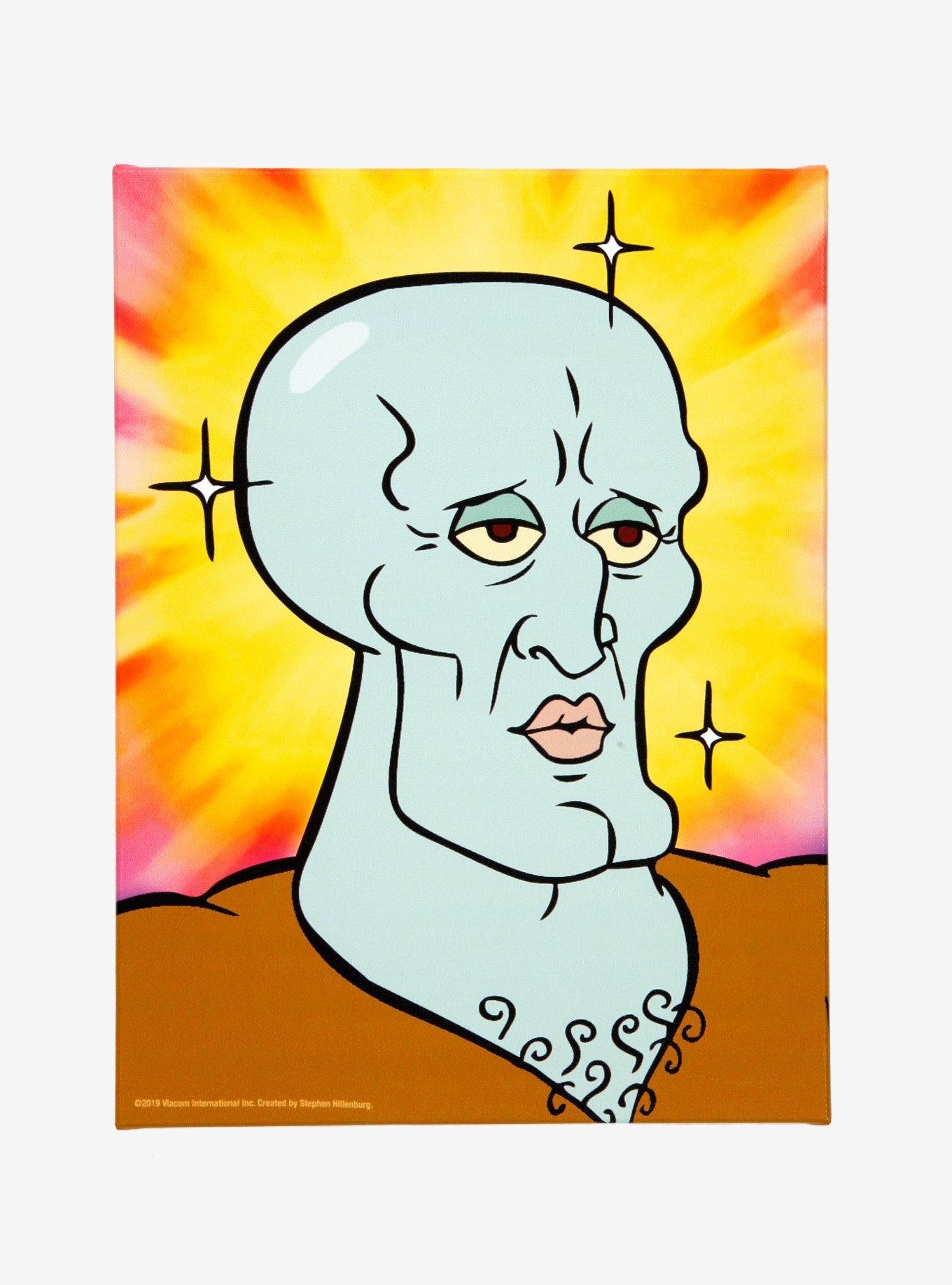 squidward painting