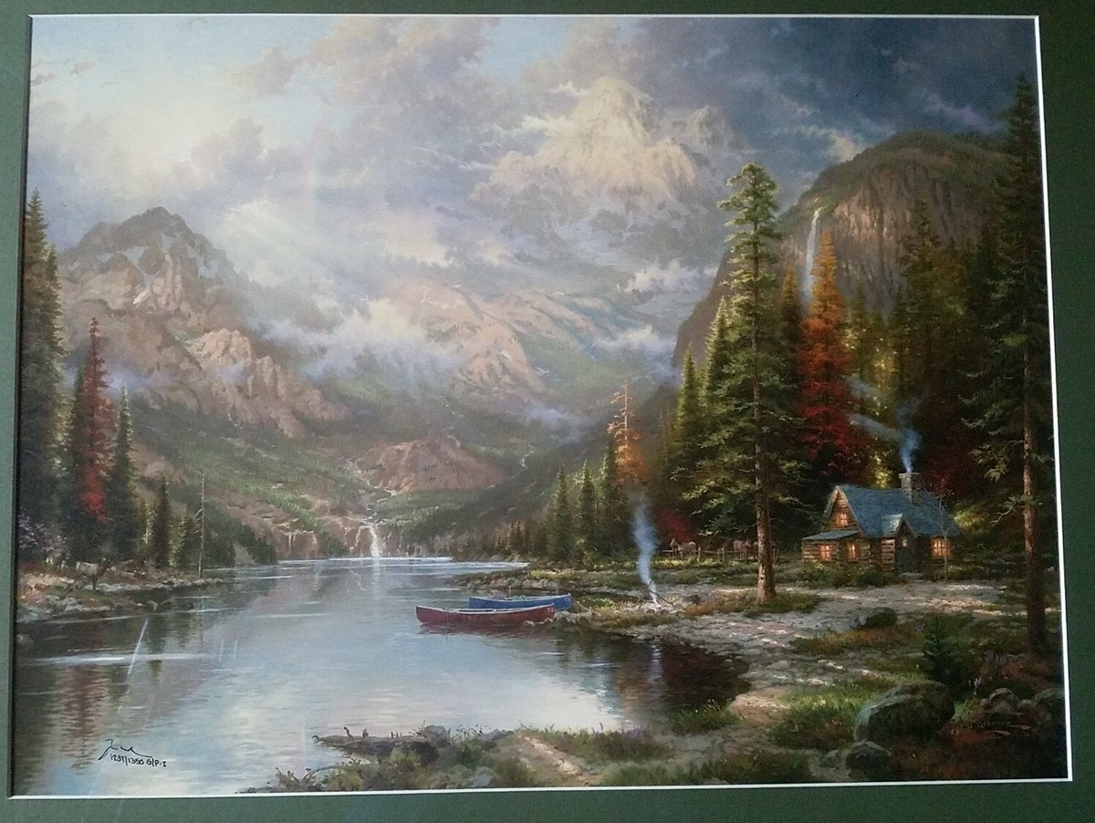 thomas kinkade paintings