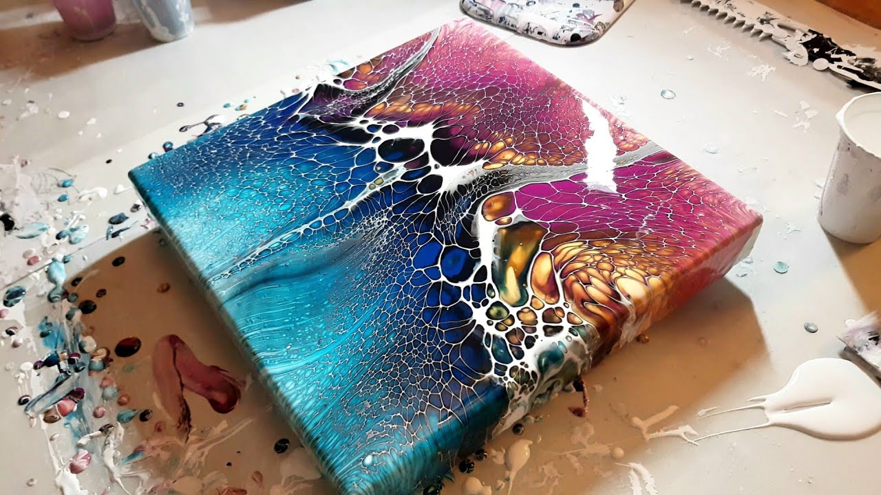 Unleashing Creativity: The Artistic Magic of Acrylic Pour Painting