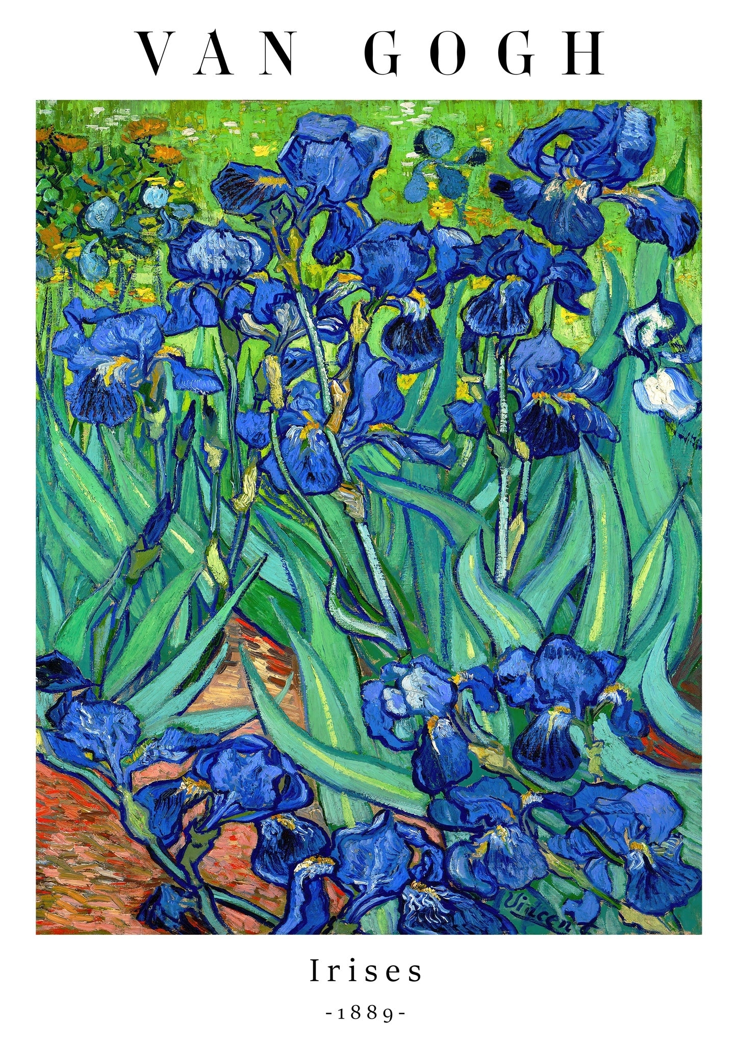Irises Painting: A Timeless Tribute to Nature’s Beauty