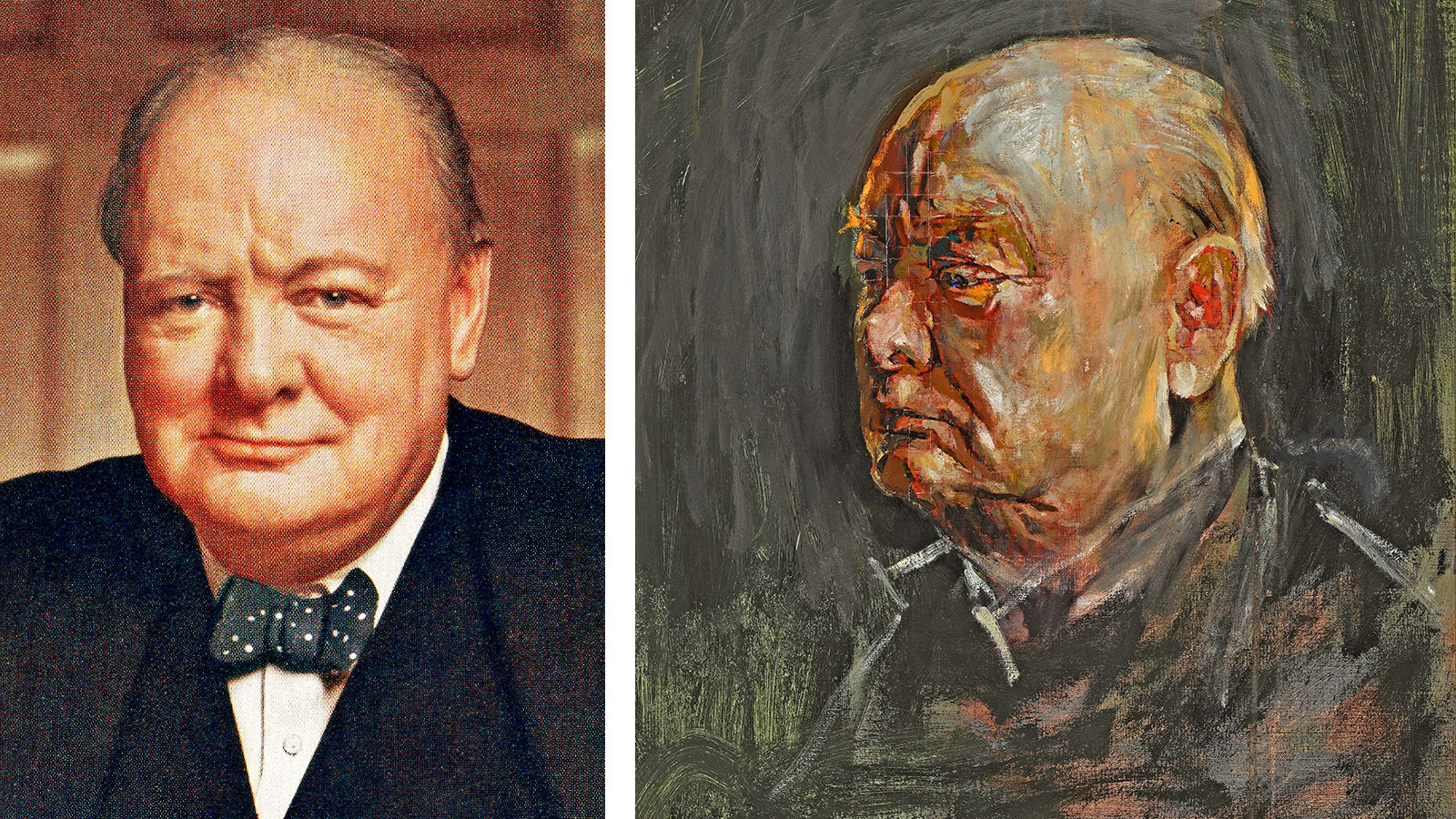 winston churchill painting