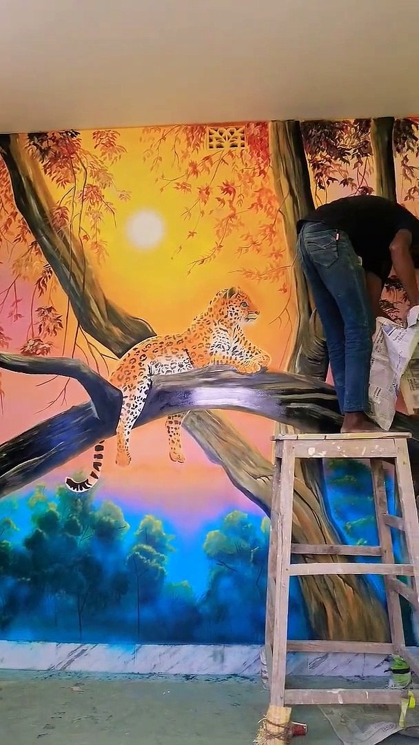 3d wall painting