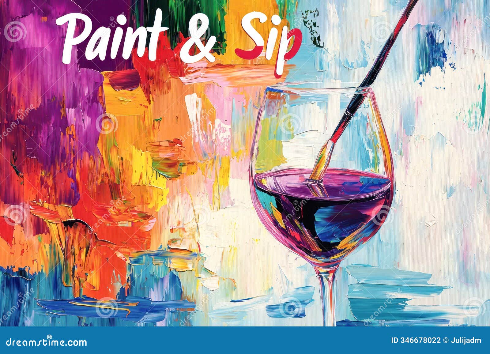 Sip and Stroke: The Art of Wine and Paint