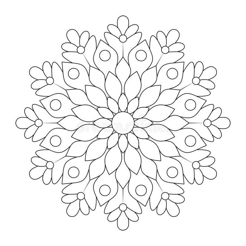 Discover the Serenity of Simple Mandala Art